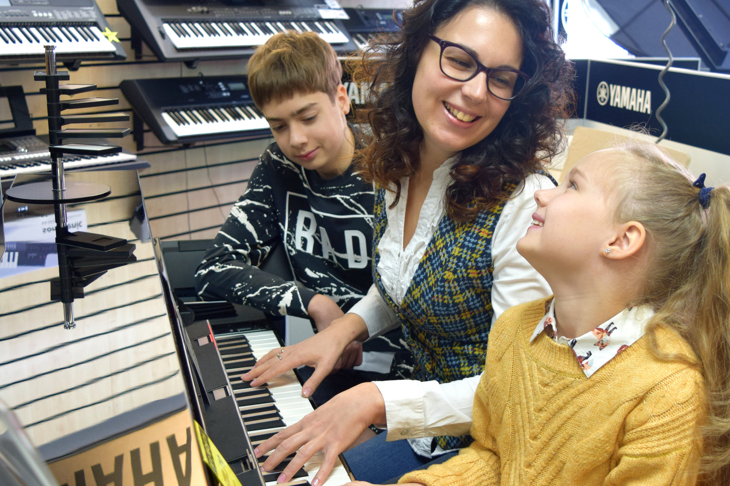 We can teach you how to play Piano, Keyboard and Guitar!
