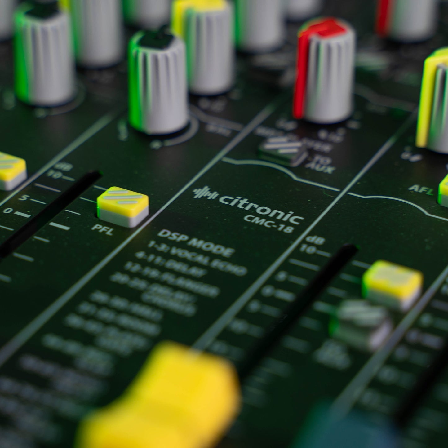 Citronic CMC-series 18 Channel Mixing Console - DSP & USB/PC/BT Player