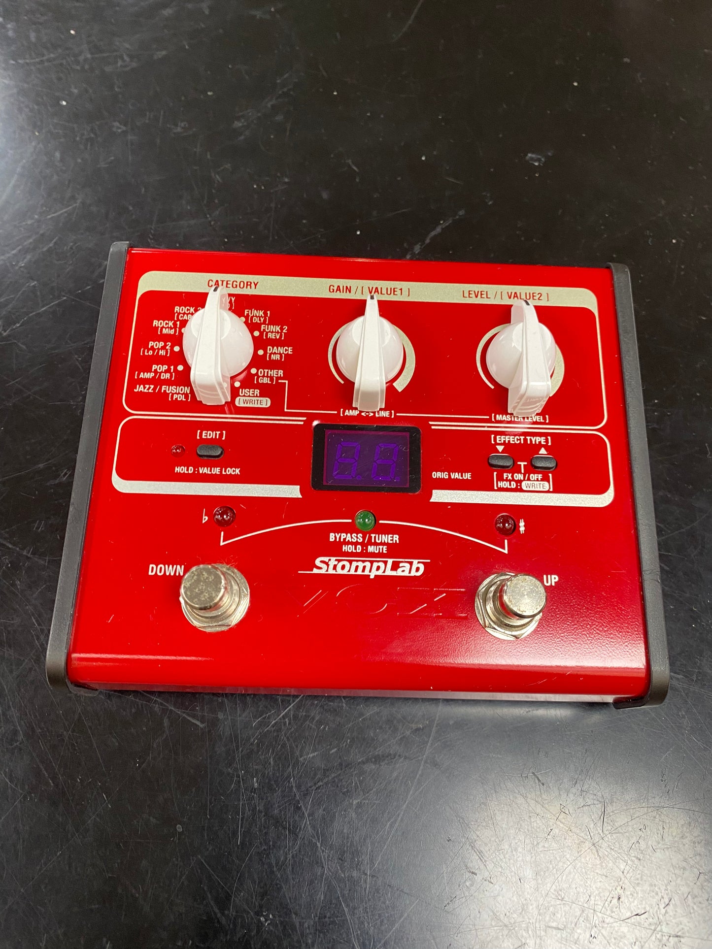VOX StompLab 1B Bass Multi-Effects Pedal
