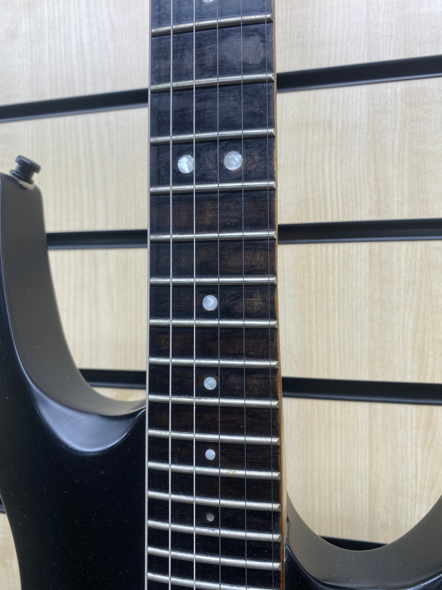 Lag Arkane AM100 Electric Guitar in Matte Black w/Floyd Rose