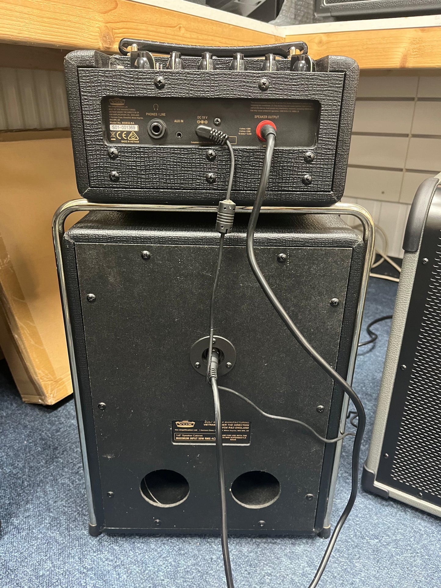 Lovely Vox MSB50BA Mini Superbeetle Bass Stack Amp