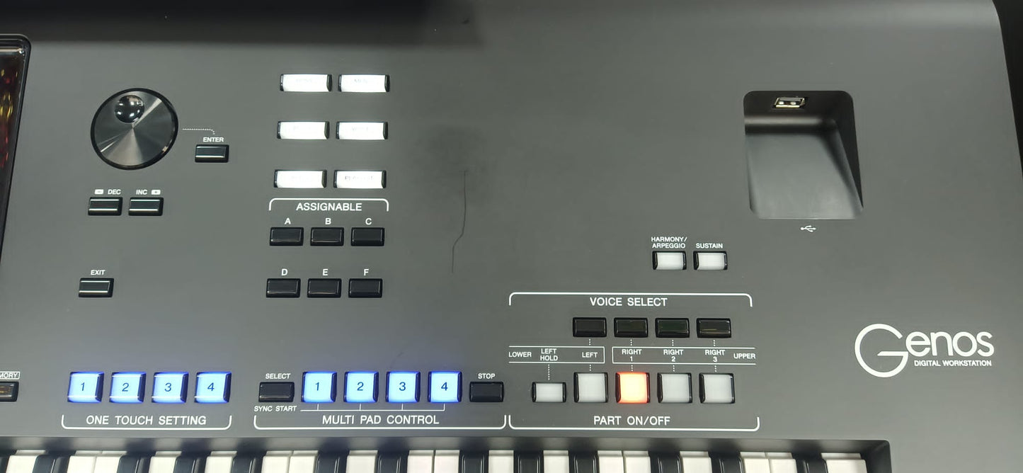 USED Yamaha Genos Digital Workstation