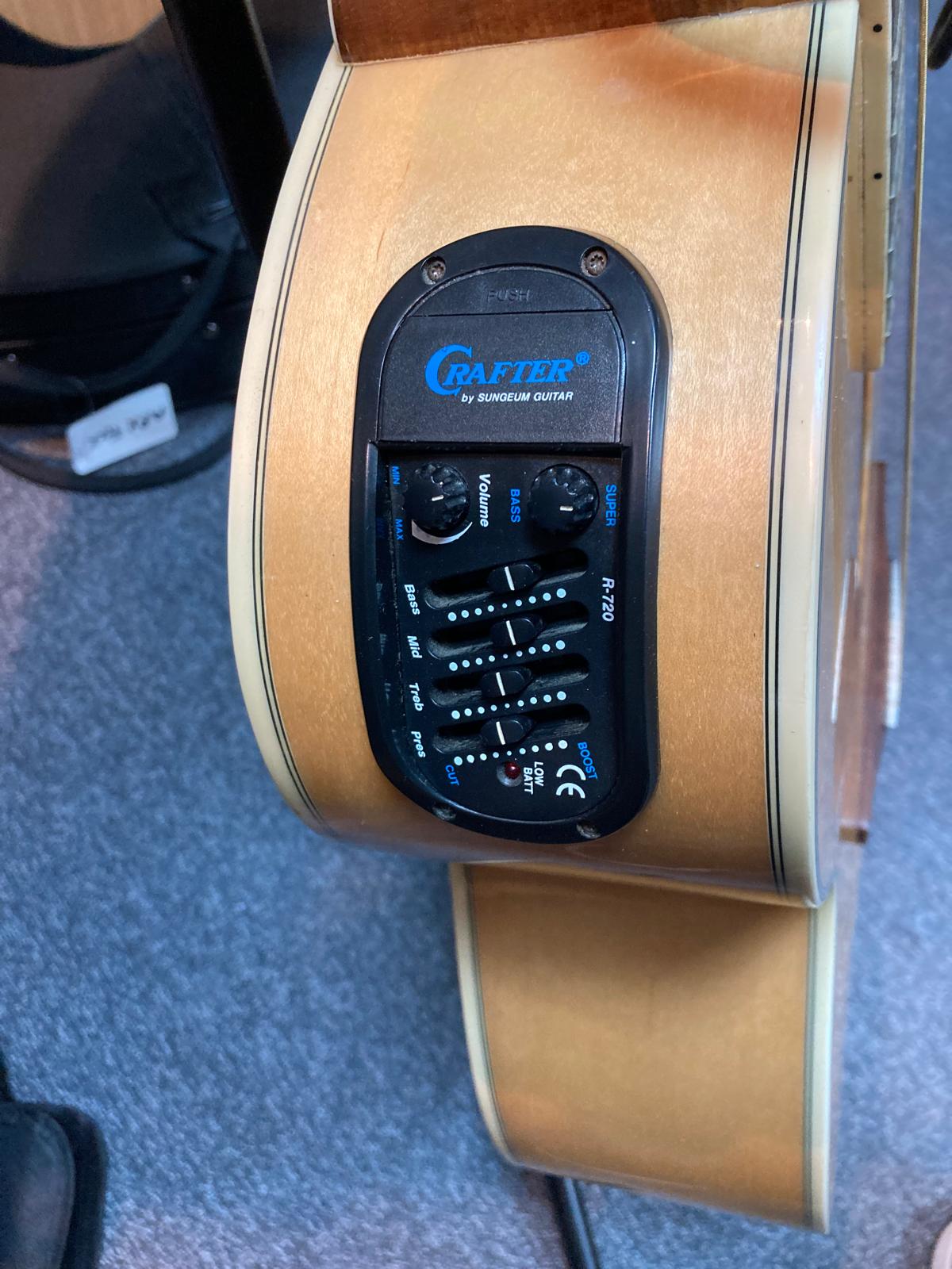 Crafter JE9 Acoustic Guitar Pre-Owned