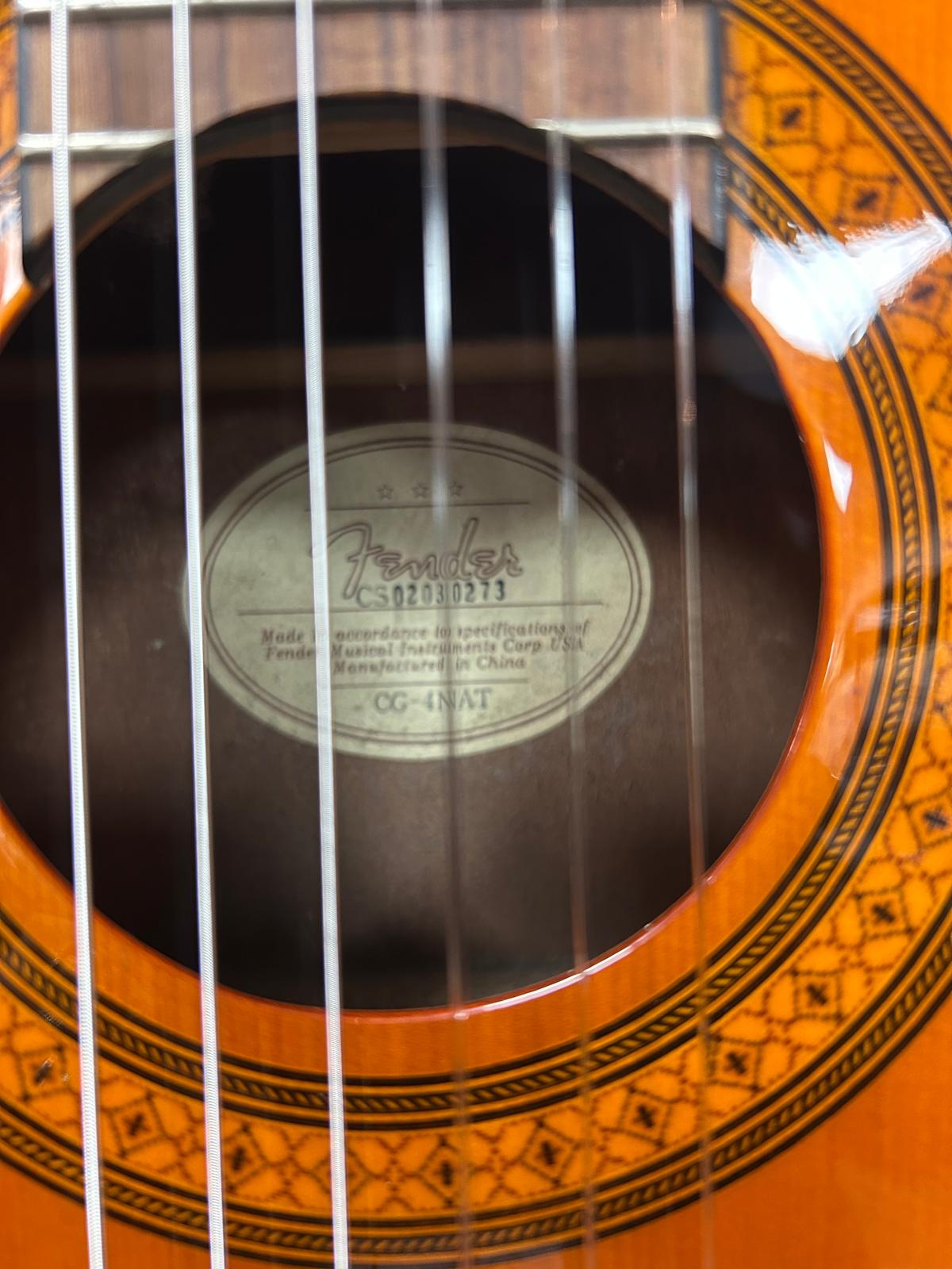 Fender CG4-NAT 4/4 Classical