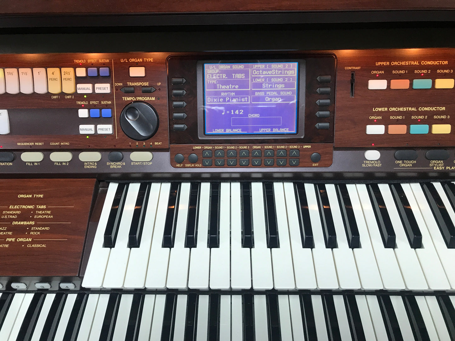 Technics SX - G100 Organ