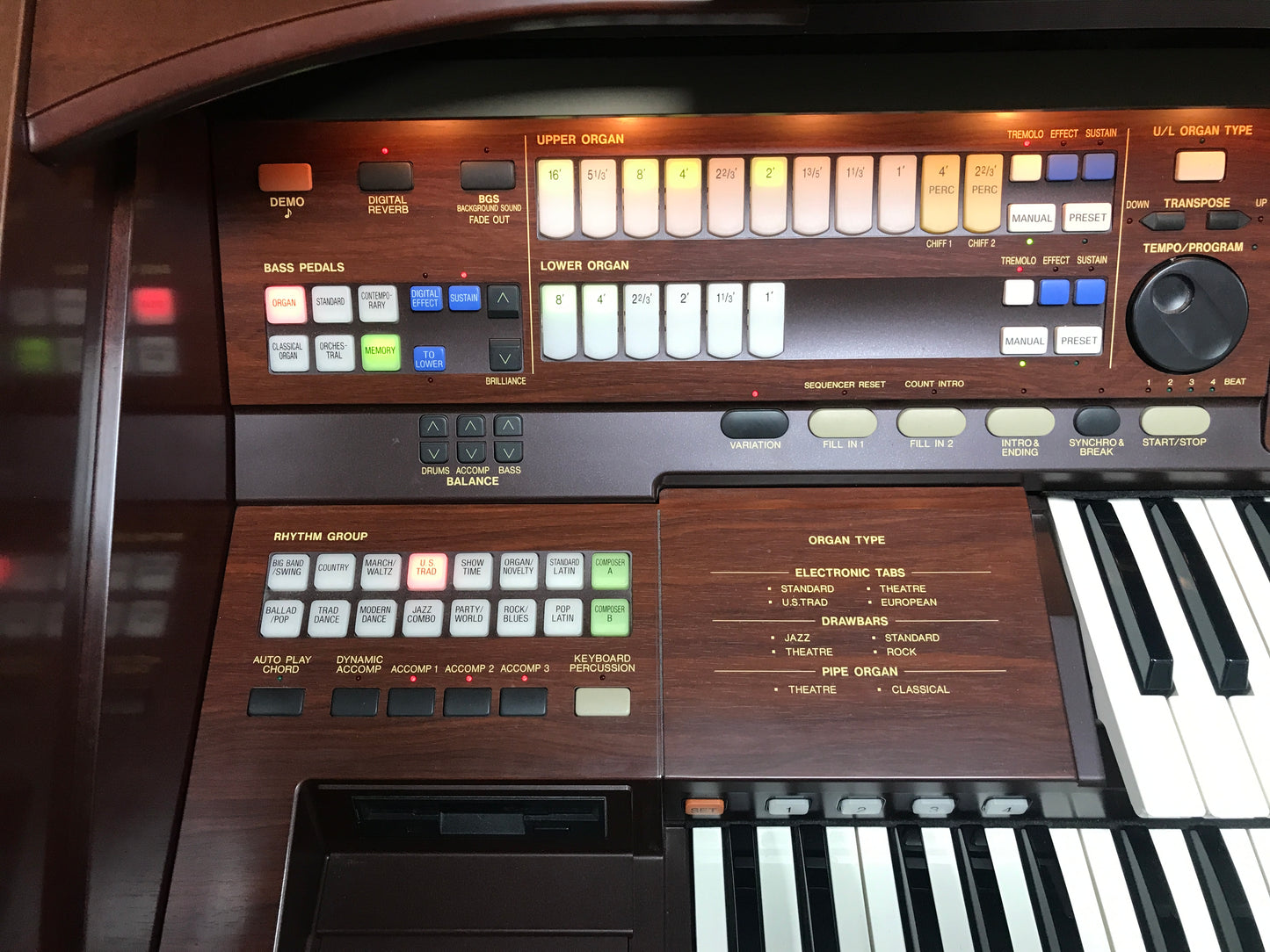 Technics SX - G100 Organ