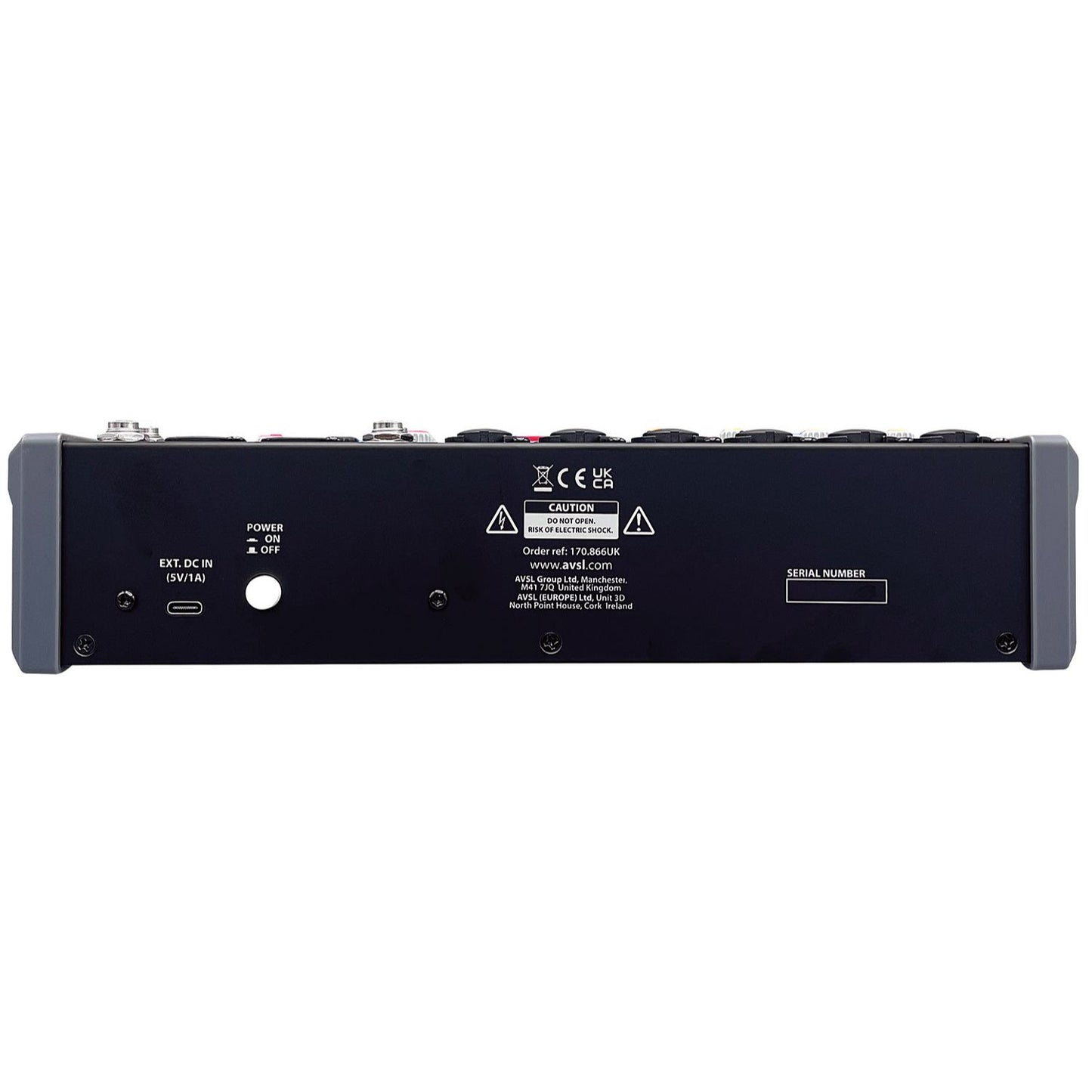 Citronic CMC-series 10 Channel Mixing Console - DSP & USB/PC/BT Player