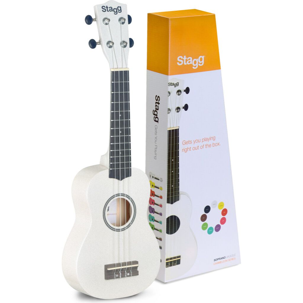 Stagg Soprano Ukulele (with Black Nylon Gigbag)