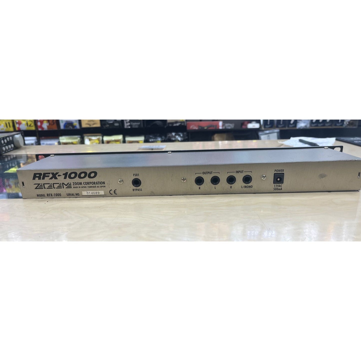 Zoom RFX-1000 Digital Reverb & Multi Effects Rack Unit