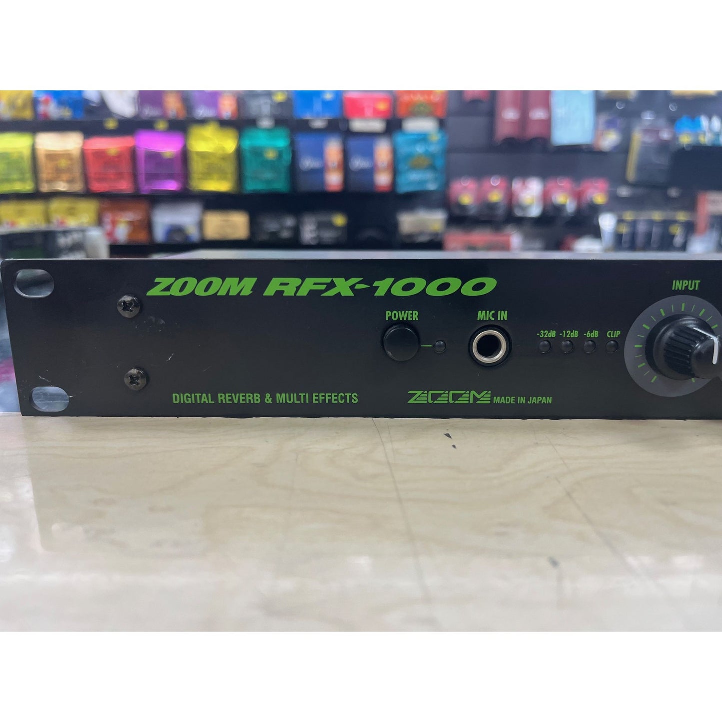 Zoom RFX-1000 Digital Reverb & Multi Effects Rack Unit