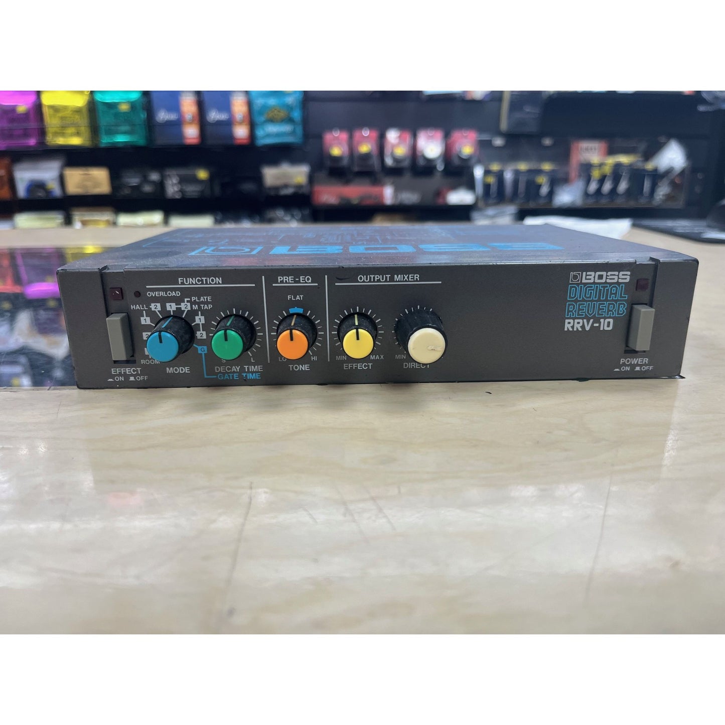 Boss RRV-10 Micro Rack Series Digital Reverb Unit - Vintage, 1980s