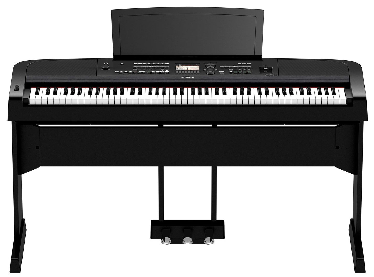 DGX670 Pack in Black, with Stand and Pedal