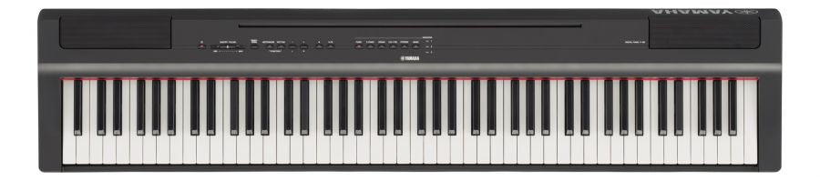P-125 Portable Digital Piano In Black Finish