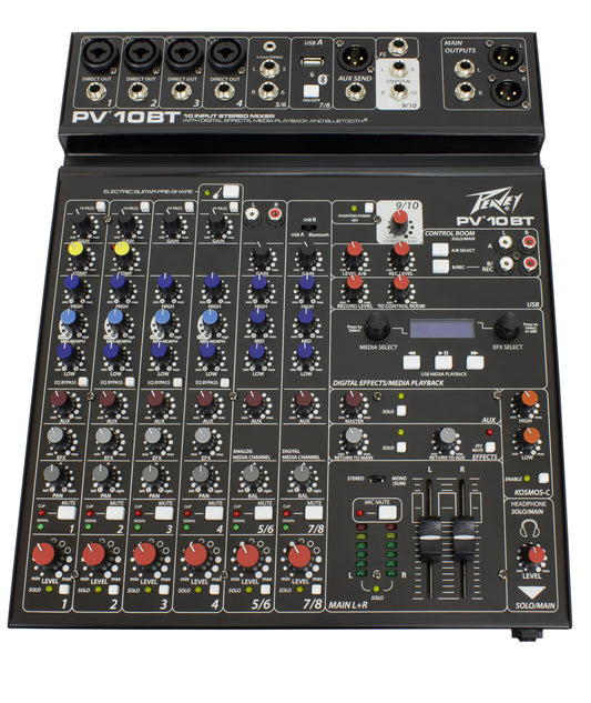 Peavey PV10 BT Compact Mixer with Bluetooth