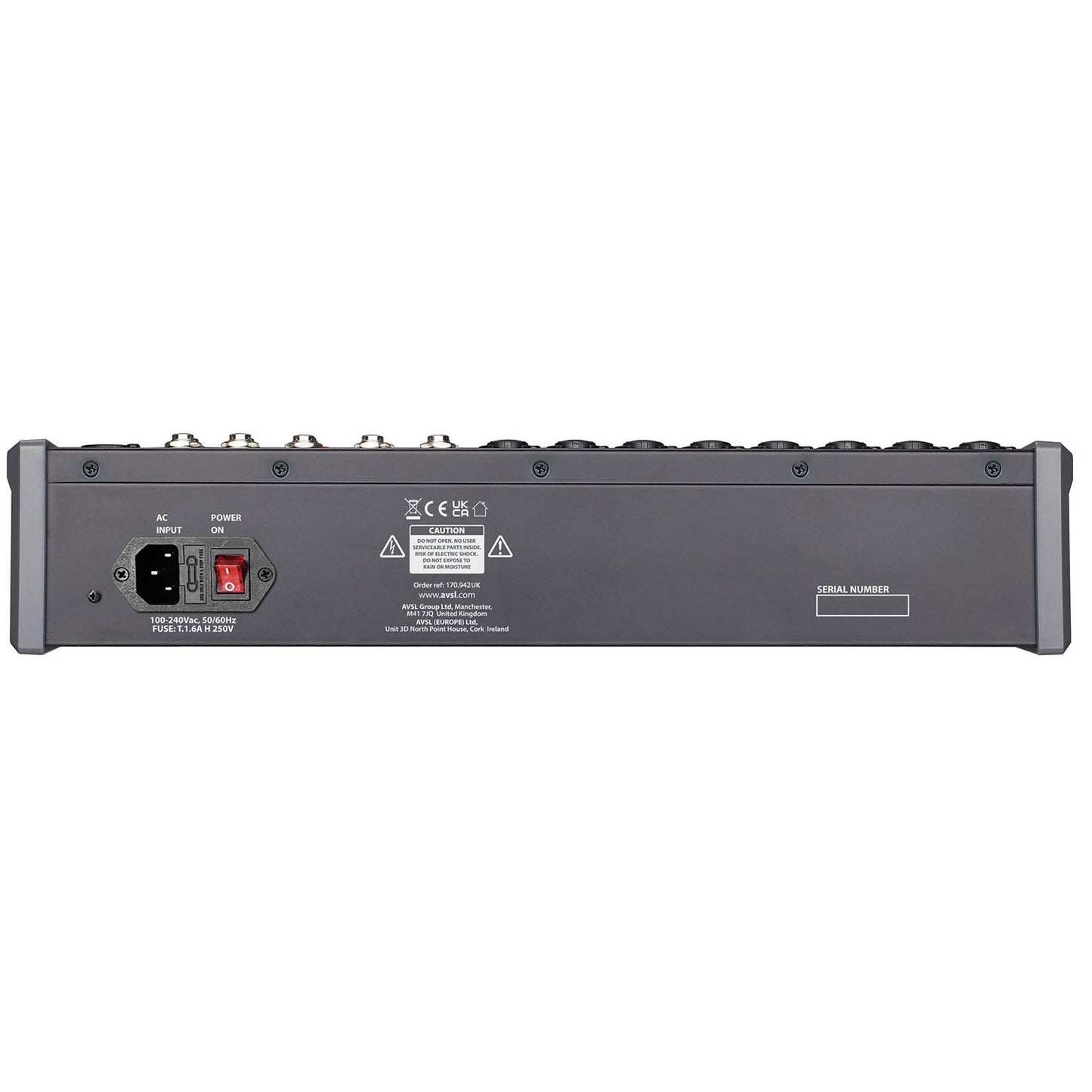 Citronic CMC-series 16 Channel Mixing Console - DSP & USB/PC/BT Player