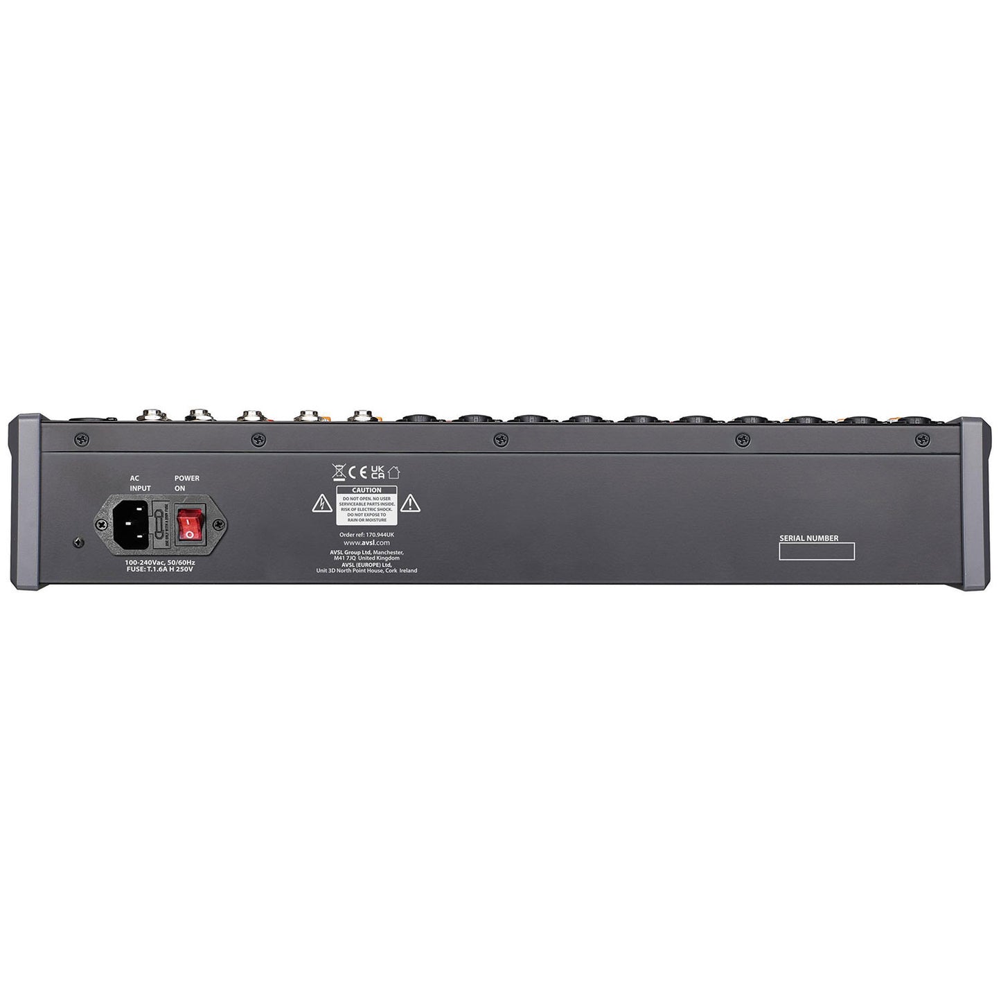 Citronic CMC-series 18 Channel Mixing Console - DSP & USB/PC/BT Player