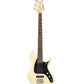 Aria Pro II J-B Jet Bass Guitar - See-Through Vintage White