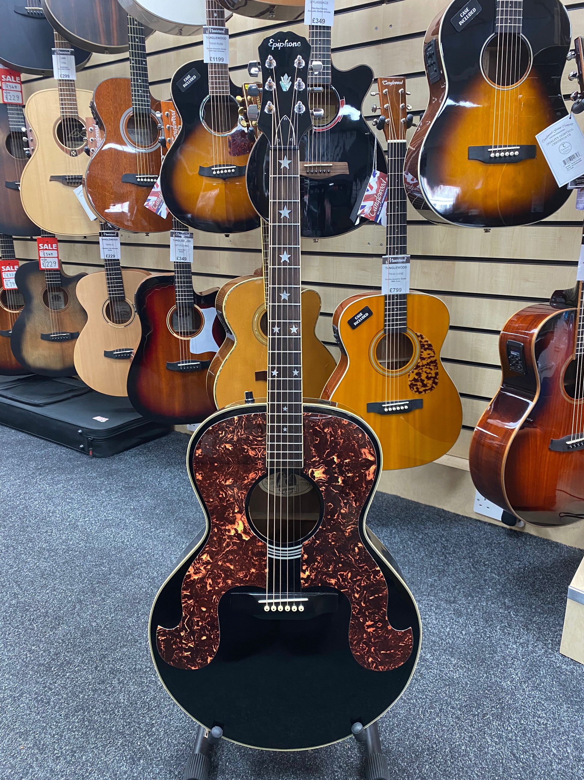 Epiphone SQ 180/BK アコースティックギター エピフォン SQ180/BK Epiphone SQ 180/BK アコースティックギター エピフォン SQ180/BK