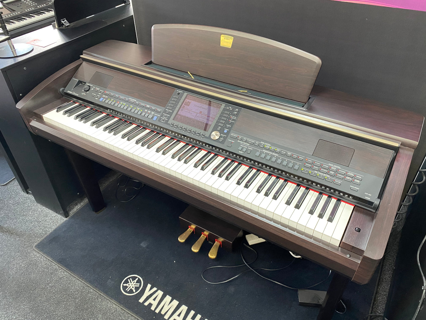 *SOLD* Yamaha Clavinova CVP 407 Digital Piano - Rosewood