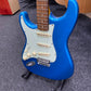 Jim Deacon Metallic Blue Stratocaster Guitar - Left Handed