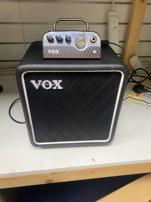 Vox NuTube MV50 AC Head and BC108 Guitar Amp Cabinet