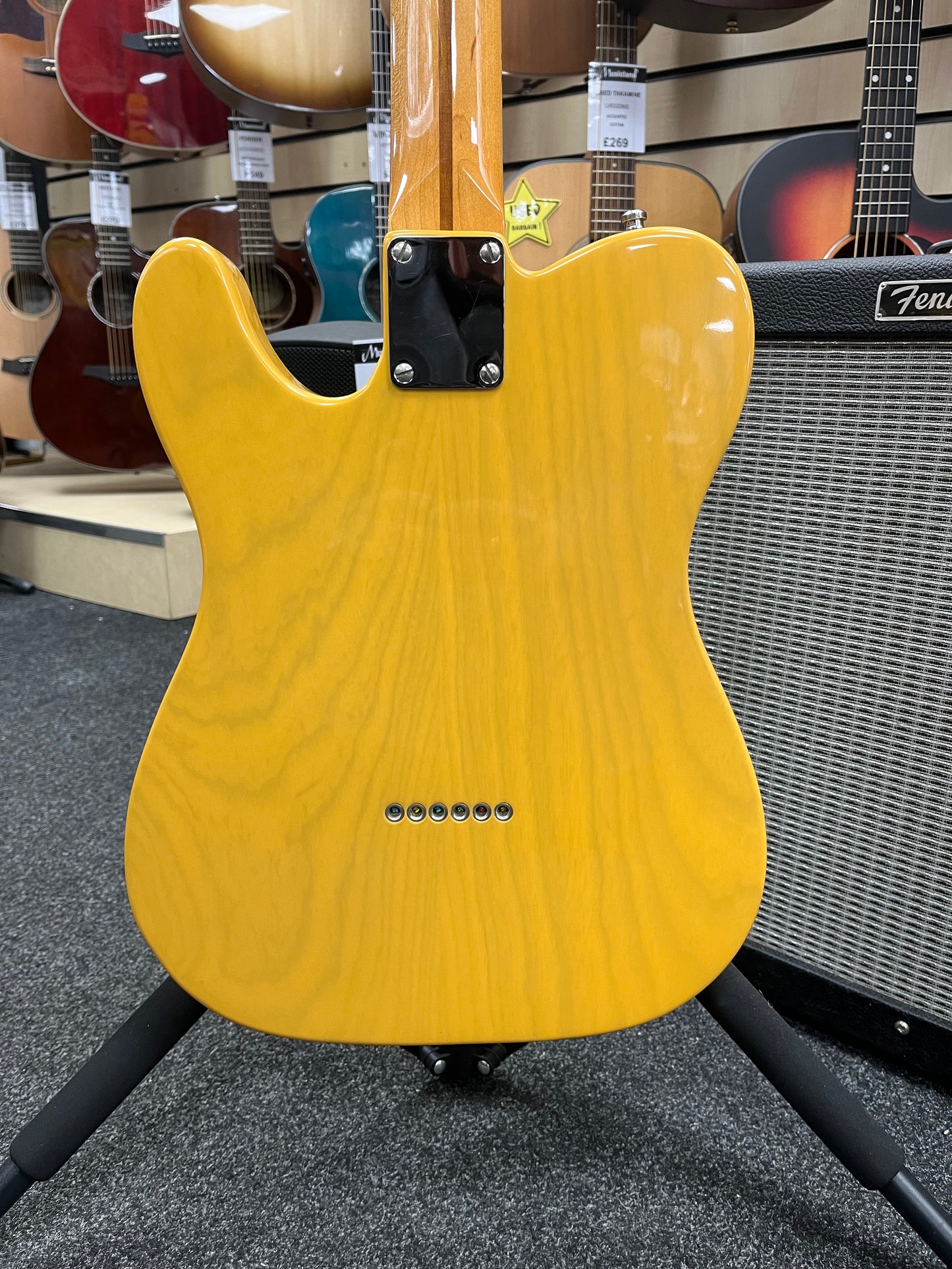 1998 Fender American Vintage '52 Reissue (AVRI) Butterscotch Telecaster & Fender Tweed Hard Case