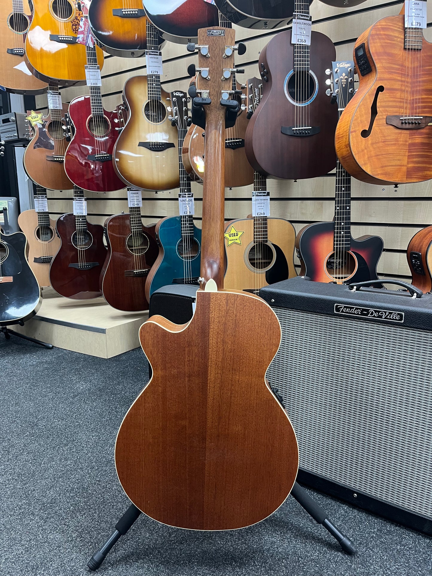 Beautiful Cort L100F NS Electro Acoustic Guitar