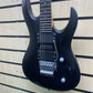 Lag Arkane AM100 Electric Guitar in Matte Black w/Floyd Rose