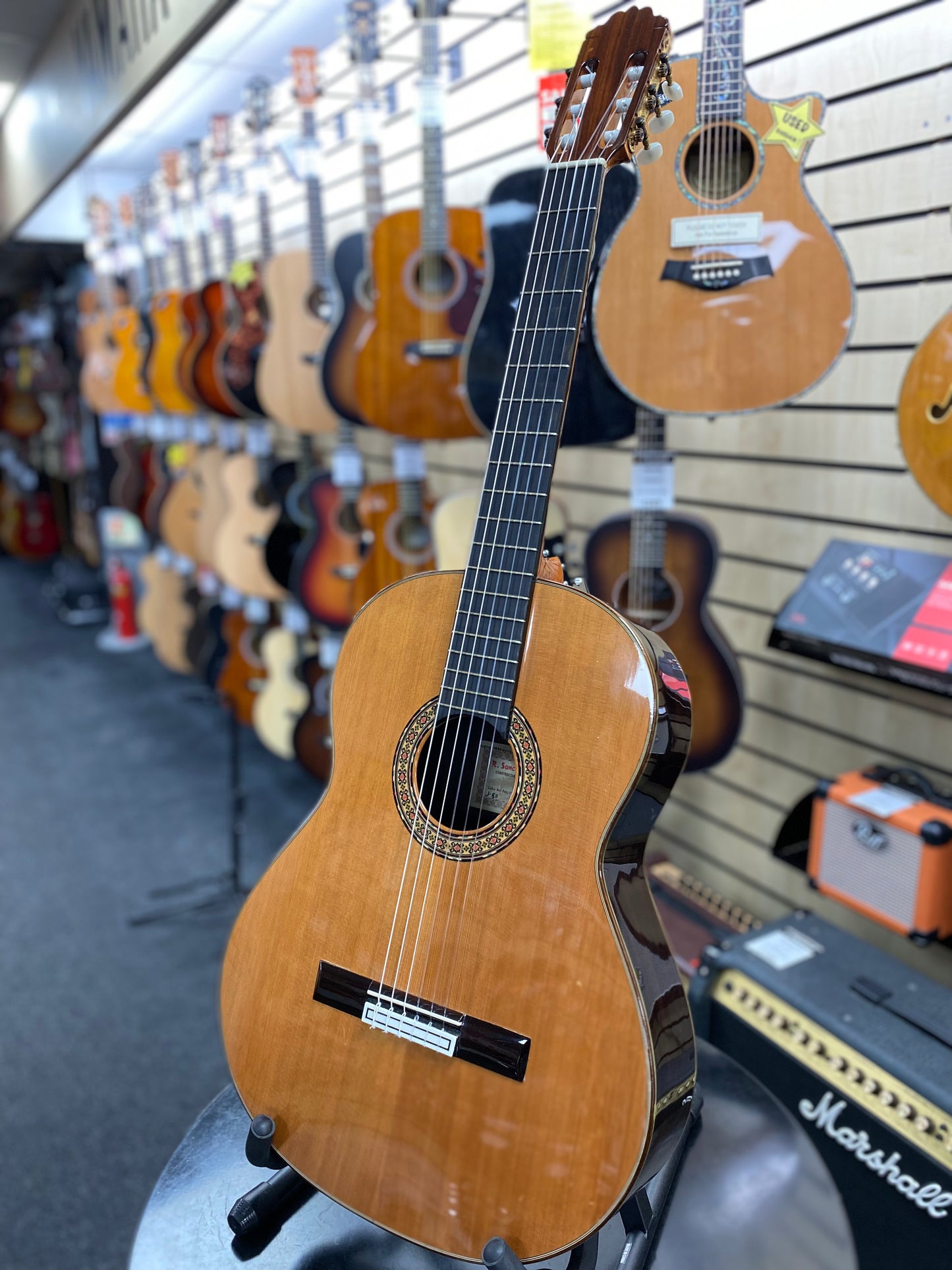 R. Sanchis Carpio Hand Made Classical Guitar 2001