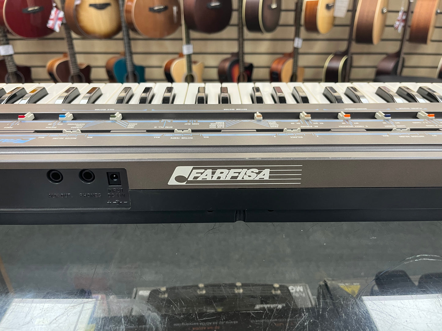 Vintage 1980s Farfisa FK 50 49 Key Keyboard & Manual, Box