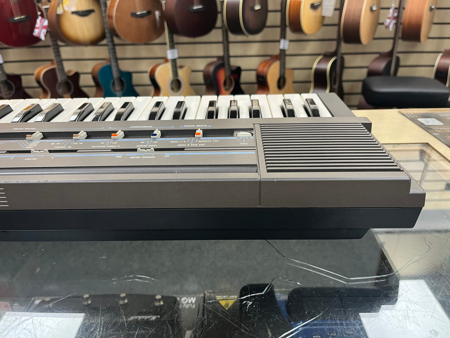 Vintage 1980s Farfisa FK 50 49 Key Keyboard & Manual, Box