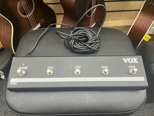Vox VFS5 Footswitch - Valvetronix VT Series Amps
