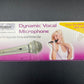 Mr Entertainer Dynamic Vocal Microphone & 3M XLR to Jack Lead