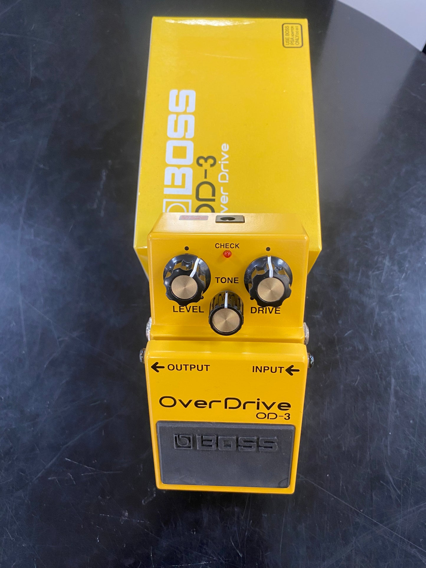 Boss OD-3 Over Drive Guitar Effects Pedal & Box