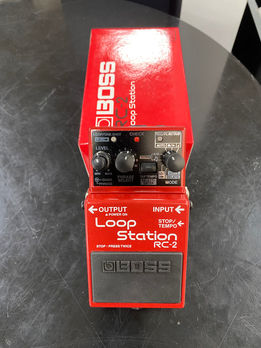 Boss RC-2 Loop Station Guitar Effects Pedal & Box