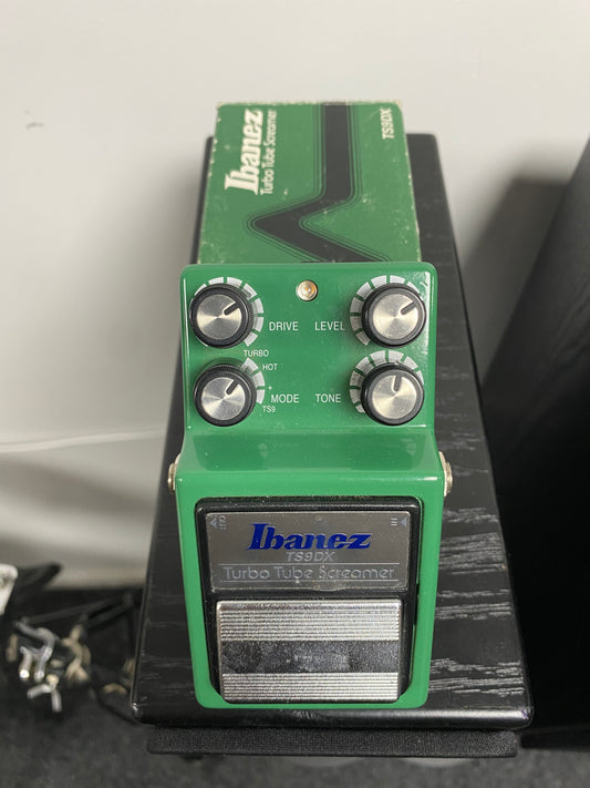 Ibanez Turbo Tube Screamer TS9DX Guitar Effects Pedal & Box