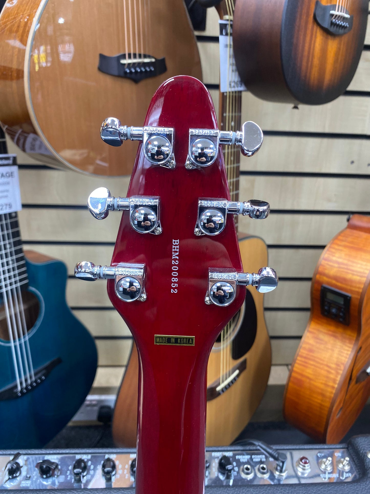 Brian May Antique Cherry Red Special with Gig Bag
