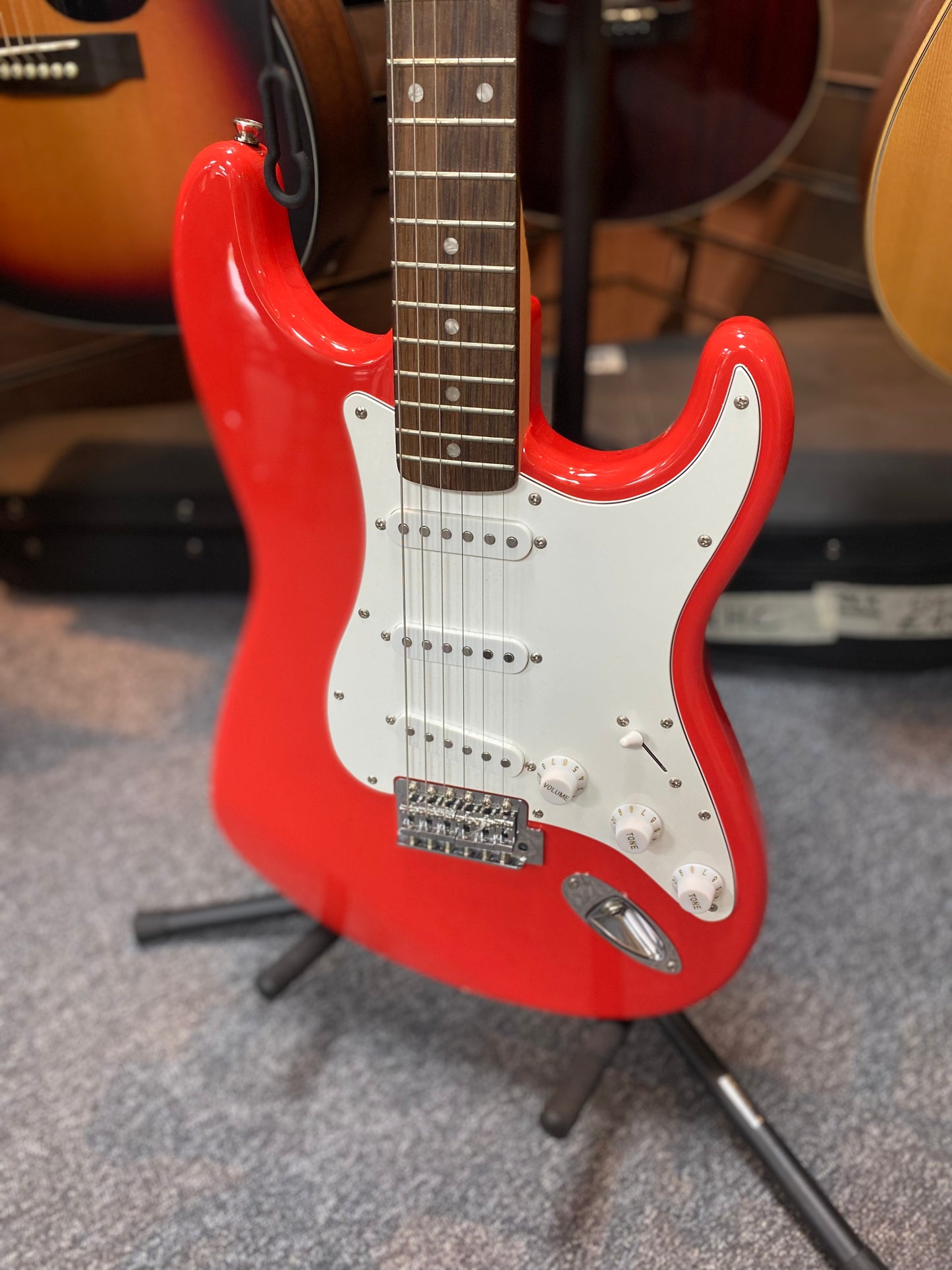 Squier Stratocaster - Fiesta Red