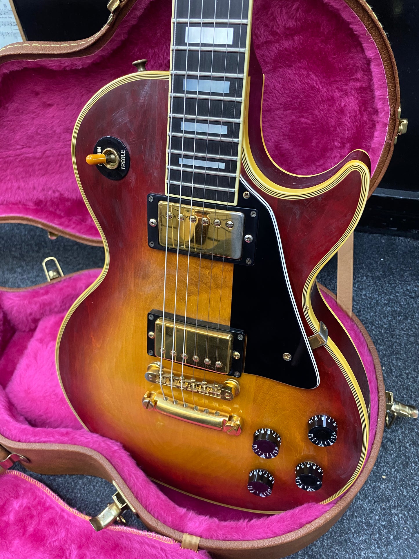 1989 Gibson Les Paul Custom Cherry Sunburst
