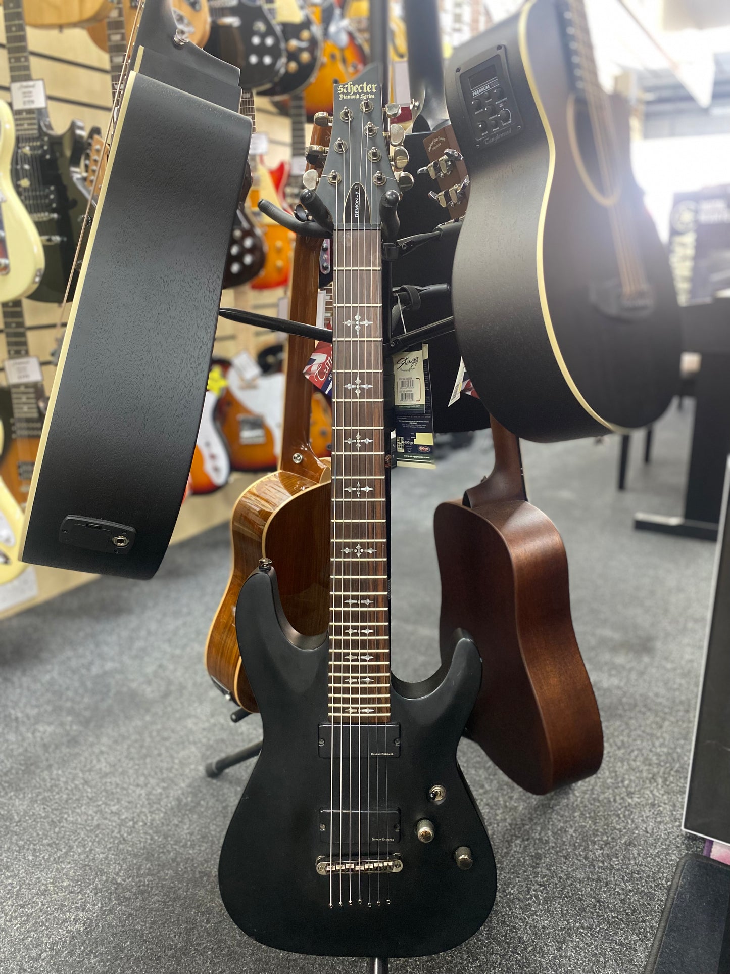 Schecter Diamond Series - Demon 7 - 7 String Electric Guitar
