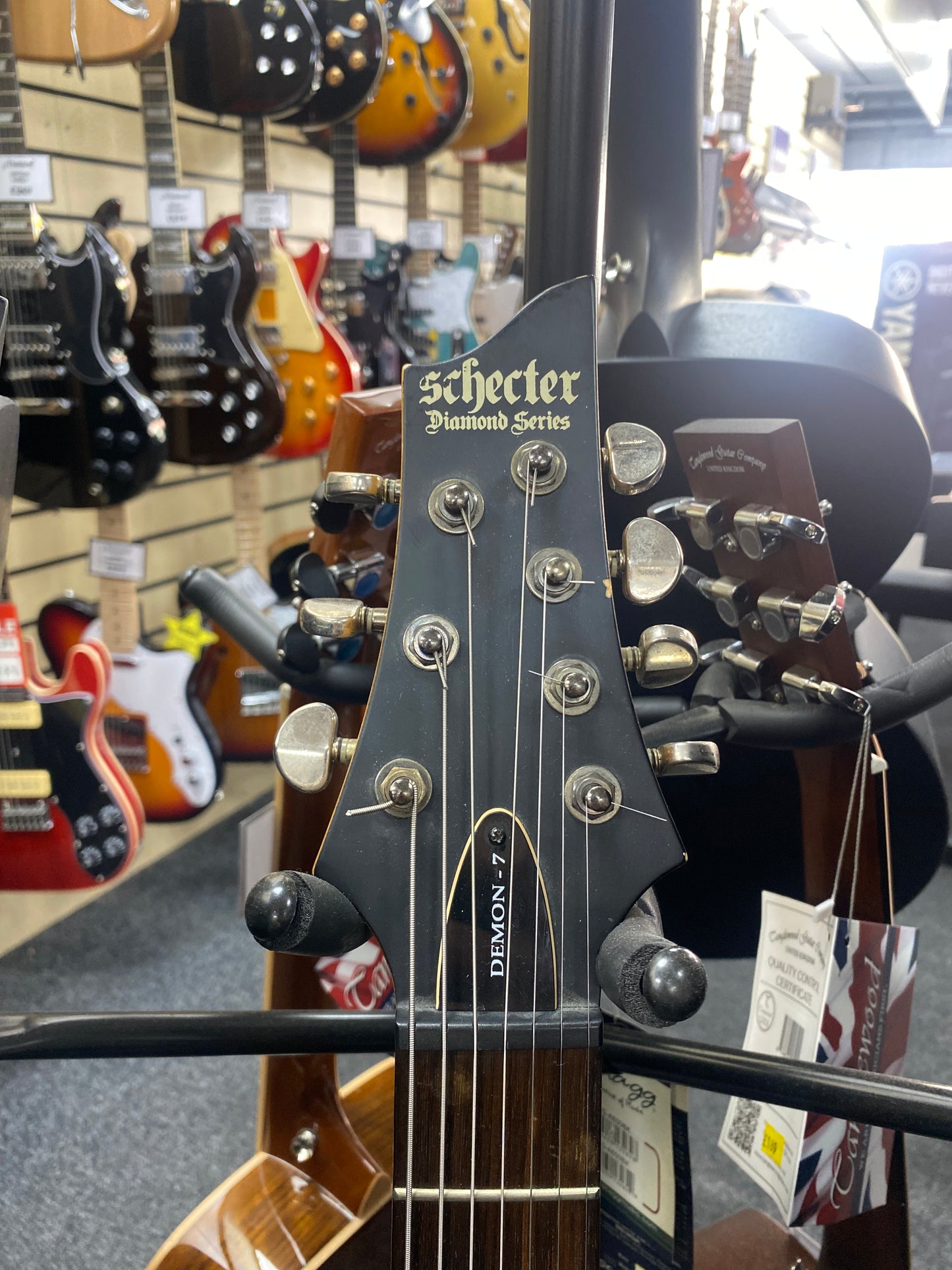 Schecter Diamond Series - Demon 7 - 7 String Electric Guitar