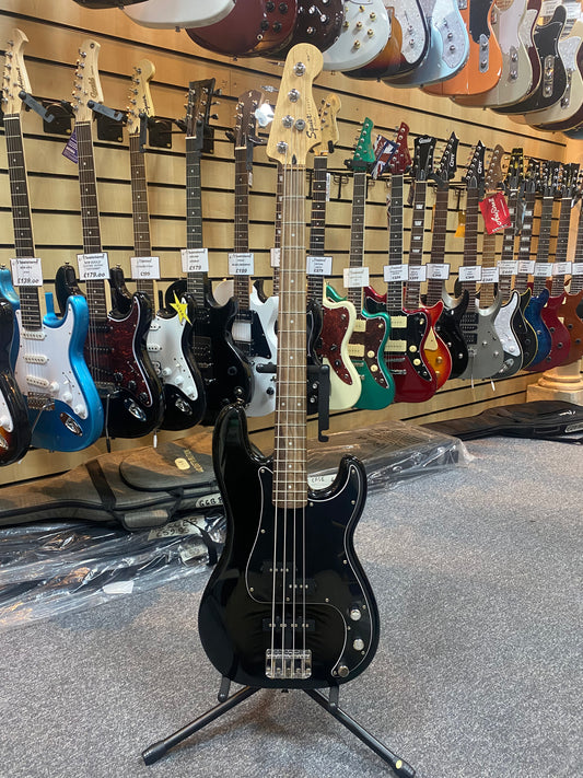 Squier Precision Bass Guitar in Black