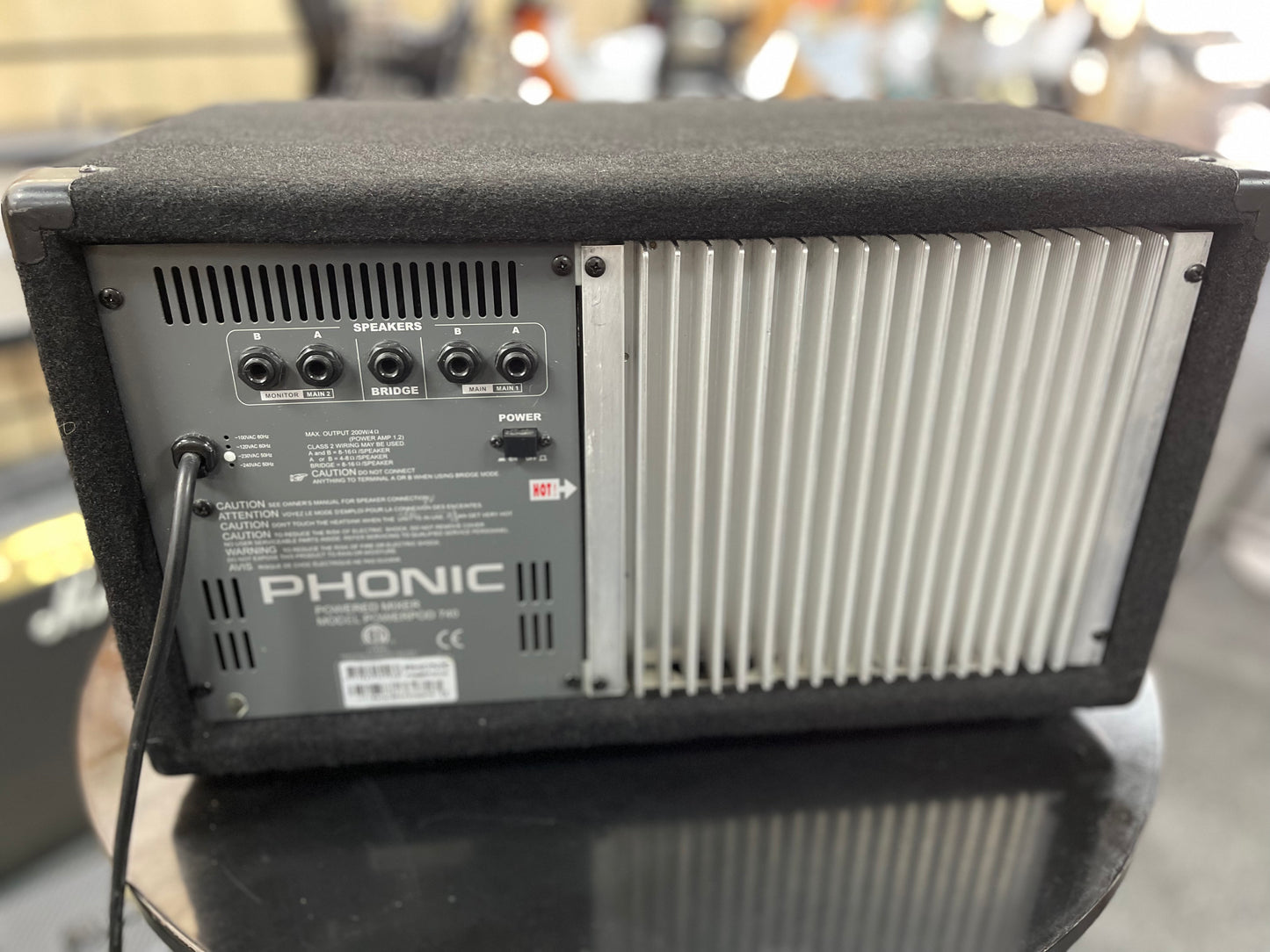 PHONIC POWER PLUS 740 MIXER AMPLIFIER