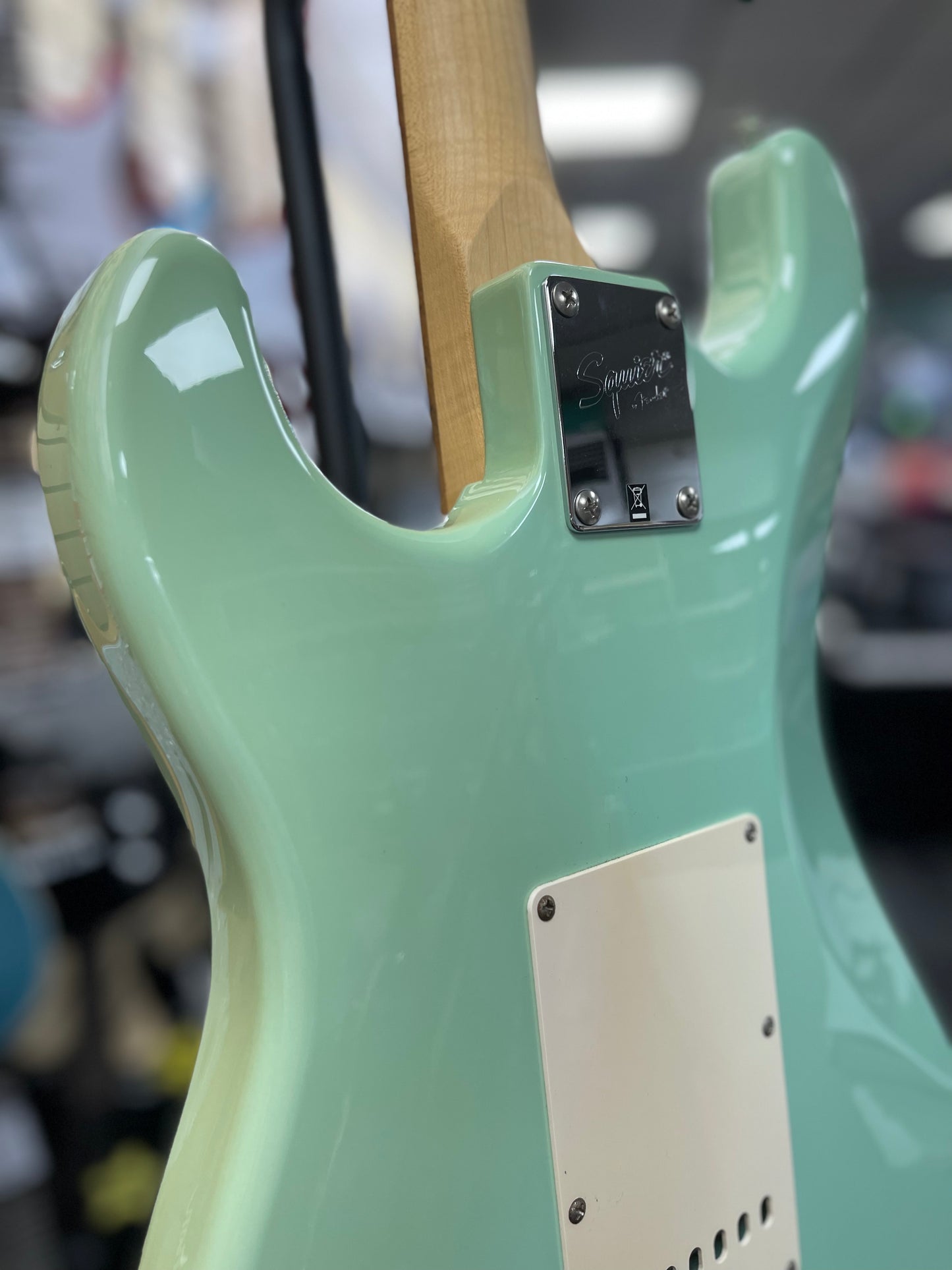 Squier by Fender Stratocaster Electric Guitar - Surf Green.