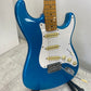 USED Richwood Blue Strat Style Electric Guitar