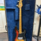 Vintage 1975 Sunburst Fender Precision P Bass & Hard Case