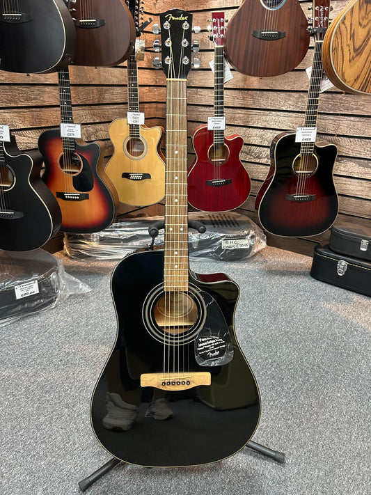 Fender DG60CE Black Electro Acoustic Guitar