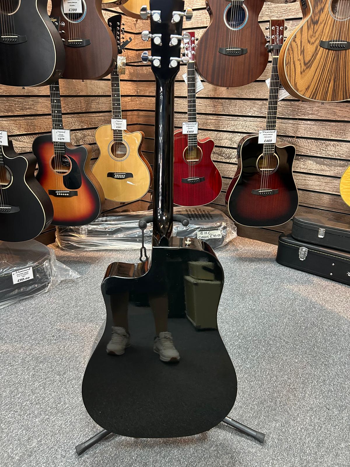 Fender DG60CE Black Electro Acoustic Guitar