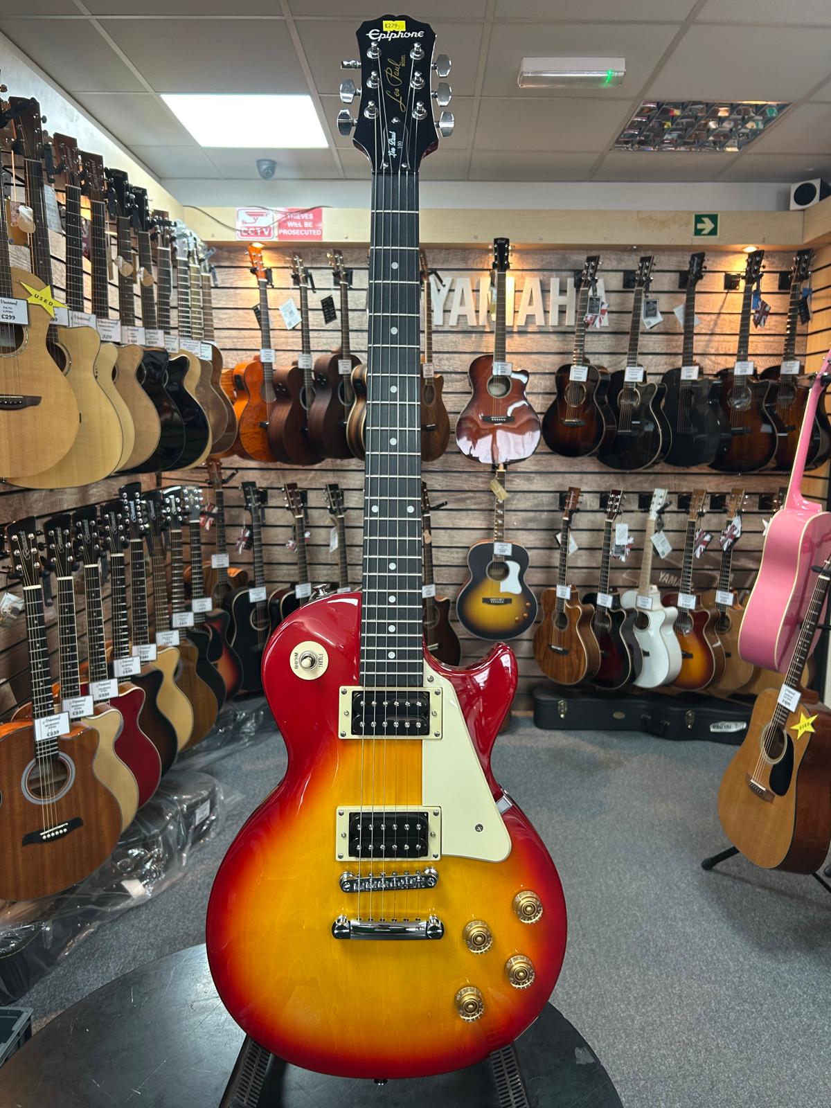 Epiphone Les Paul 100 in cherry Sunburst
