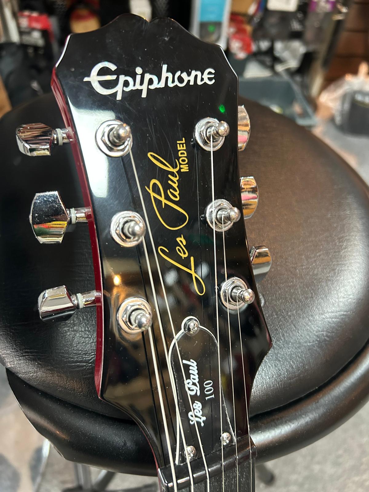 Epiphone Les Paul 100 in cherry Sunburst